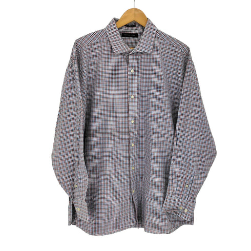 トミーヒルフィガー TOMMY HILFIGER ホリゾンタルカラー シャツ メンズ import:XL