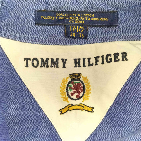 トミーヒルフィガー TOMMY HILFIGER ヘリンボーン ボタンダウンシャツ メンズ 17