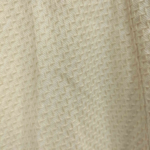 ウナギノネドコ うなぎの寝床 HAORI SHORT 刺子花織 白/白 レディース M-L