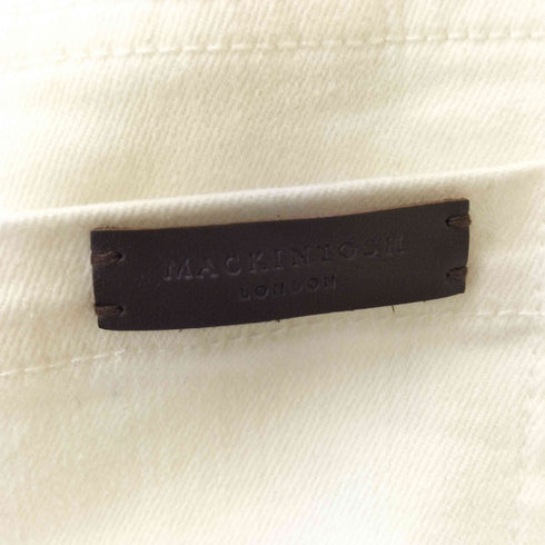 マッキントッシュロンドン Mackintosh LONDON 9.75オンスデニムストレートパンツ レディース 38