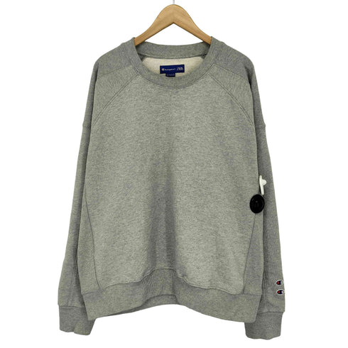 チャンピオン Champion パッチ クルーネック スウェットシャツ メンズ import:L