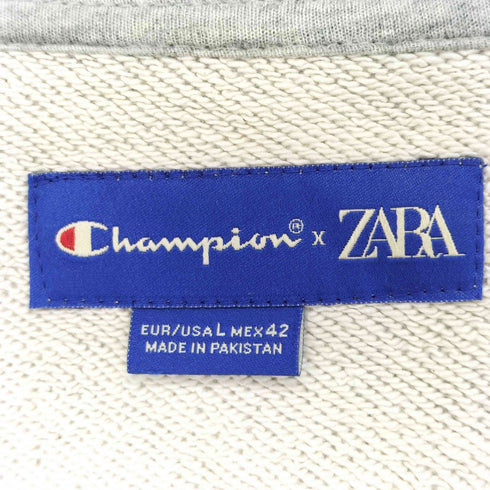 チャンピオン Champion パッチ クルーネック スウェットシャツ メンズ import:L