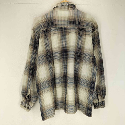 JACKS ガーゼチェックシャツ メンズ import:L