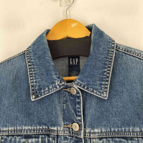ギャップ Gap 00S デニムトラッカージャケット レディース JPN:S