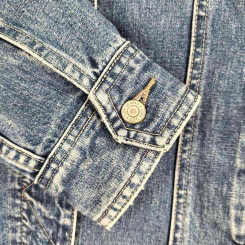 ギャップ Gap 00S デニムトラッカージャケット レディース JPN:S