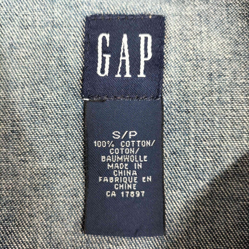 ギャップ Gap 00S デニムトラッカージャケット レディース JPN:S
