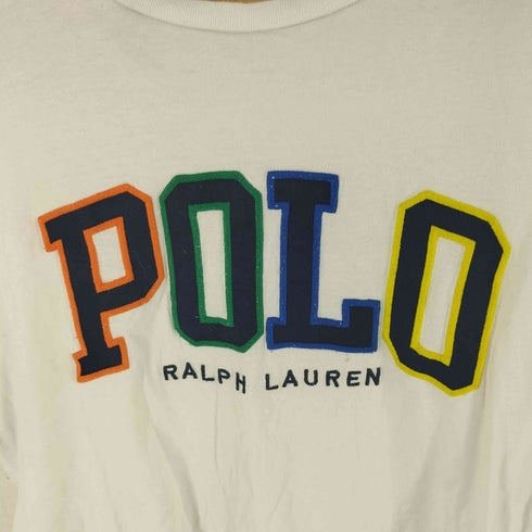 ポロラルフローレン POLO RALPH LAUREN ロゴ刺繍 Tシャツ レディース import:S
