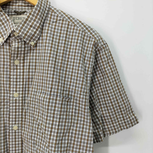 ジェイクルー J.CREW 半袖ボタンダウンシャツ メンズ import:L