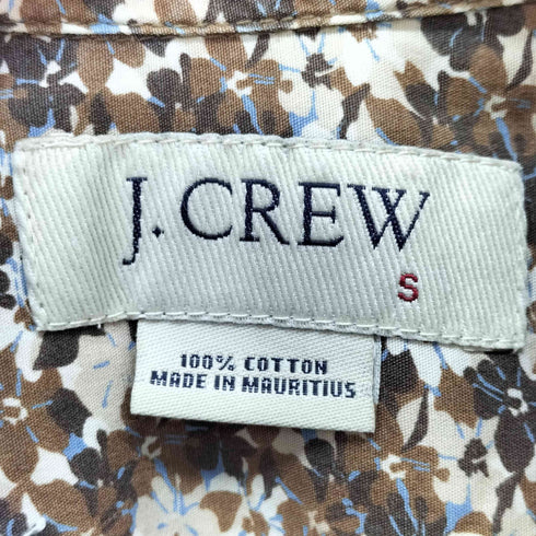 ジェイクルー J.CREW 花柄ボタンシャツ メンズ import:S