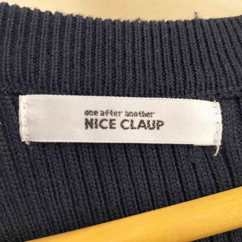 ナイスクラップ NICE CLAUP 2025 ドッキングプリーツミニワンピース レディース FREE