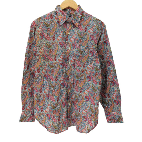 ジェイクルー J.CREW ペイズリー総柄ボタンシャツ メンズ import:S