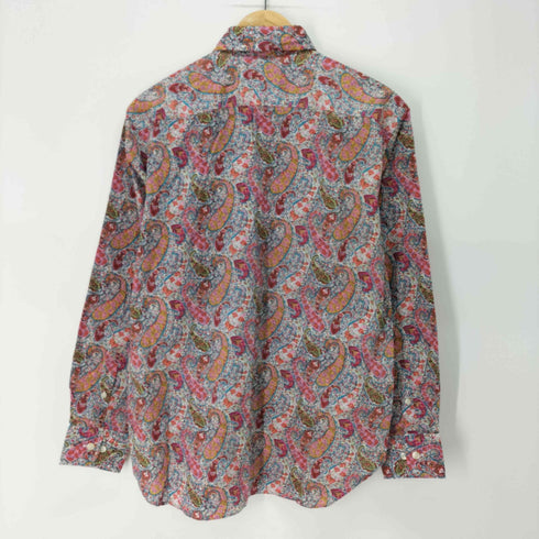 ジェイクルー J.CREW ペイズリー総柄ボタンシャツ メンズ import:S