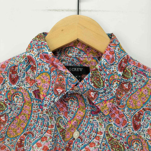 ジェイクルー J.CREW ペイズリー総柄ボタンシャツ メンズ import:S