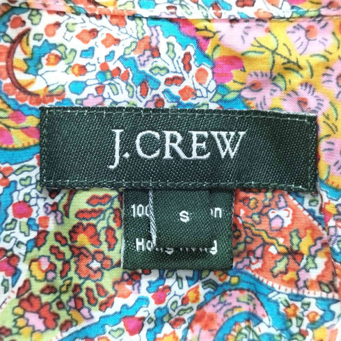 ジェイクルー J.CREW ペイズリー総柄ボタンシャツ メンズ import:S