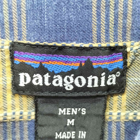 パタゴニア patagonia フィヨルドフランネルシャツ メンズ import:M