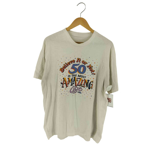 シングルステッチ 50歳記念Tシャツ メンズ