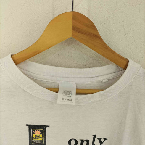 ベネズエラ製 シングルステッチ ホテルチェーンプリントTシャツ メンズ