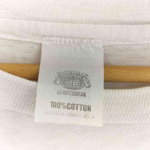 ベネズエラ製 シングルステッチ ホテルチェーンプリントTシャツ メンズ