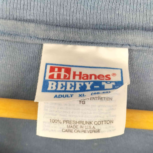 ヘインズ Hanes 90S USA製 BEEFY-T YACHT CLUB Tシャツ メンズ XL