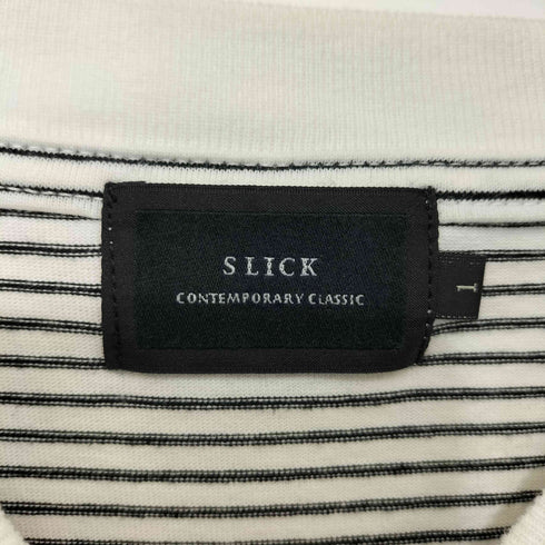 スリック SLICK ドローストリング ボーダー L/S カットソー メンズ JPN:1