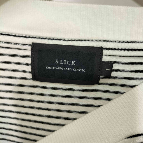 スリック SLICK ドローストリング ボーダー L/S カットソー メンズ JPN:1