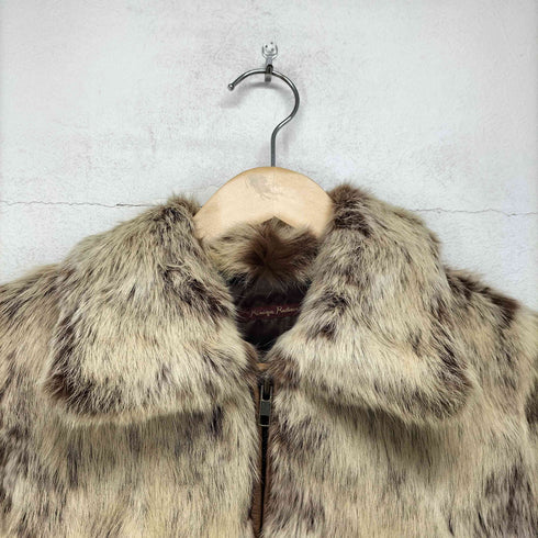 Mimique Radiex se rabbit fur ラビットファージャケット レディース