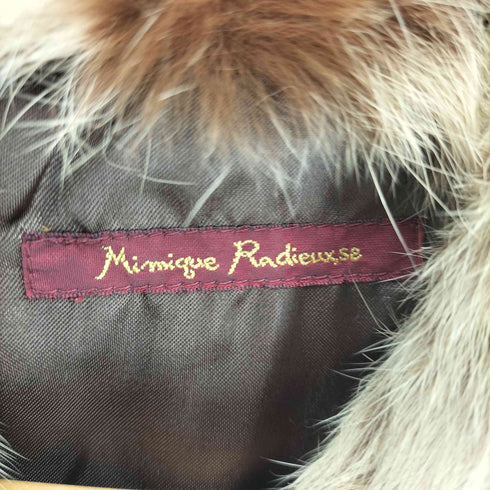 Mimique Radiex se rabbit fur ラビットファージャケット レディース