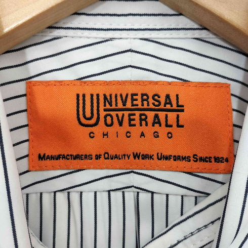 ユニバーサルオーバーオール UNIVERSAL OVERALL ストライプ ボタンダウン シャツ メンズ JPN:M