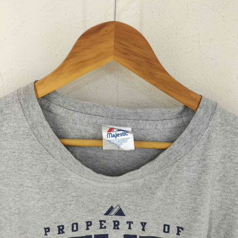 マジェスティック MAJESTIC ベースボールチームロゴプリント Tシャツ メンズ L