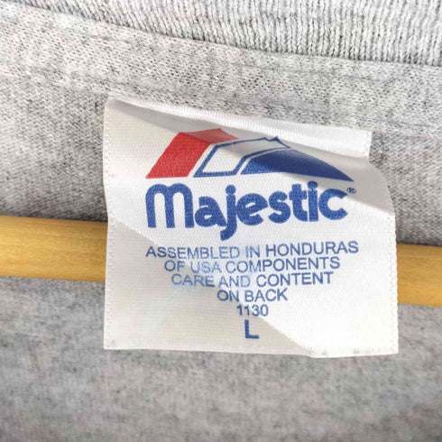 マジェスティック MAJESTIC ベースボールチームロゴプリント Tシャツ メンズ L