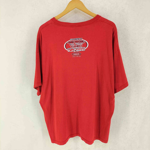 デルタ DELTA 90S 00S Choke ベースボール 煽り文句 プリント Tシャツ メンズ 2XL