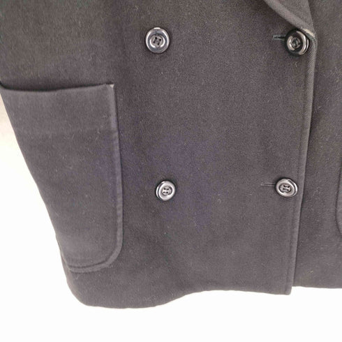 バーバリーズ BURBERRYS cashmere カシミヤ混ダブルブレストテーラードジャケット レディース 7AR