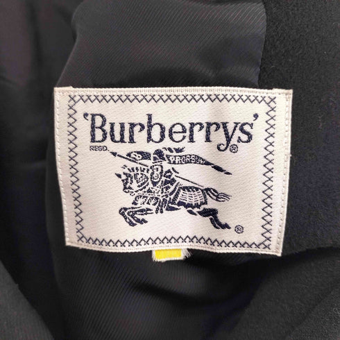 バーバリーズ BURBERRYS cashmere カシミヤ混ダブルブレストテーラードジャケット レディース 7AR