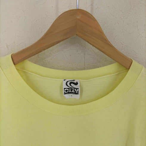 オーストラリア製 シングルステッチ カントリープリントTシャツ メンズ L