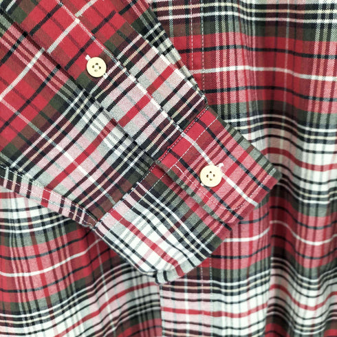 ジェイクルー J.CREW 90S 巨人タグ BD L/S チェックシャツ メンズ import:M