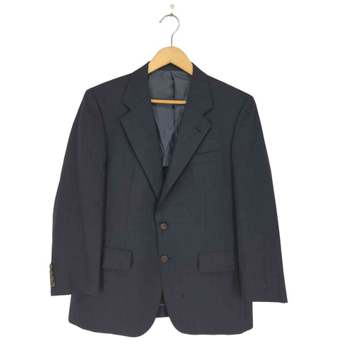バーバリーズ BURBERRYS cashmere カシミヤ混2Bテーラードジャケット メンズ