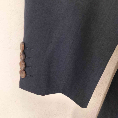 バーバリーズ BURBERRYS cashmere カシミヤ混2Bテーラードジャケット メンズ