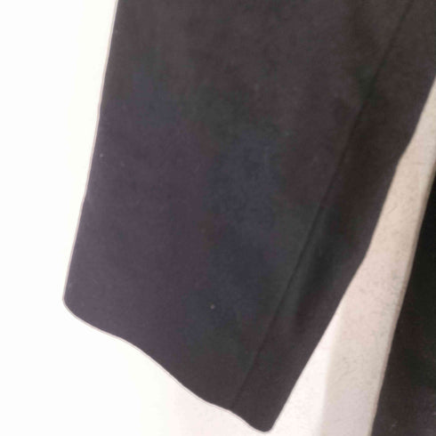 pure cashmere カシミヤ100比翼ステンカラーコート レディース 11AR