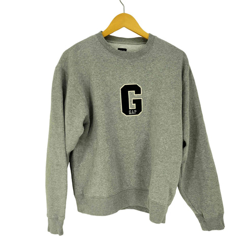 ギャップ Gap 00S 紺タグ old フェルトパッチロゴ プルオーバー スウェット プルオーバー メンズ import:S