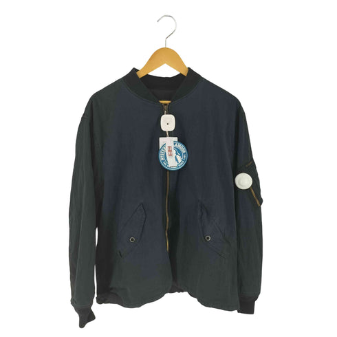 ヒステリックグラマー HYSTERIC GLAMOUR 24SS CLASSIC L-2B 再構築 スウェット切替 ブルゾン メンズ JPN:XL