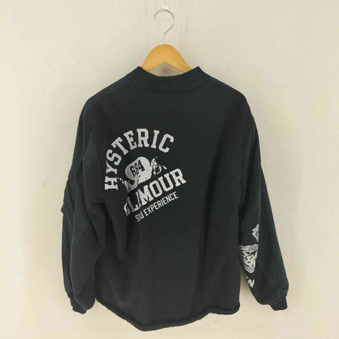 ヒステリックグラマー HYSTERIC GLAMOUR 24SS CLASSIC L-2B 再構築 スウェット切替 ブルゾン メンズ JPN:XL