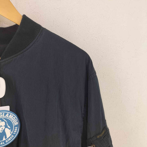 ヒステリックグラマー HYSTERIC GLAMOUR 24SS CLASSIC L-2B 再構築 スウェット切替 ブルゾン メンズ JPN:XL