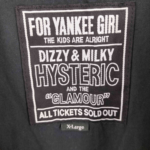 ヒステリックグラマー HYSTERIC GLAMOUR 24SS CLASSIC L-2B 再構築 スウェット切替 ブルゾン メンズ JPN:XL