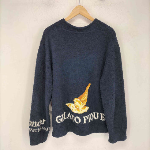 ジェラートピケオム Gelato Pique Homme 22AW ベビモコ モチーフJQDカーディガン ニット ルームウェア メンズ JPN:M