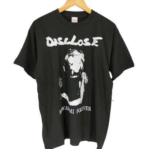 両面プリントバンドTシャツ メンズ L