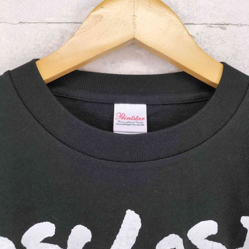 両面プリントバンドTシャツ メンズ L