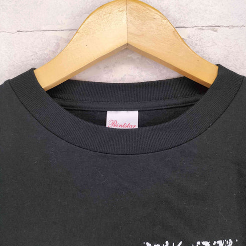 両面プリントバンドTシャツ メンズ L