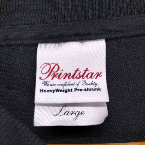 両面プリントバンドTシャツ メンズ L
