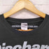 fuudobrain フロントプリントクルーネックバンドTシャツ メンズ XL