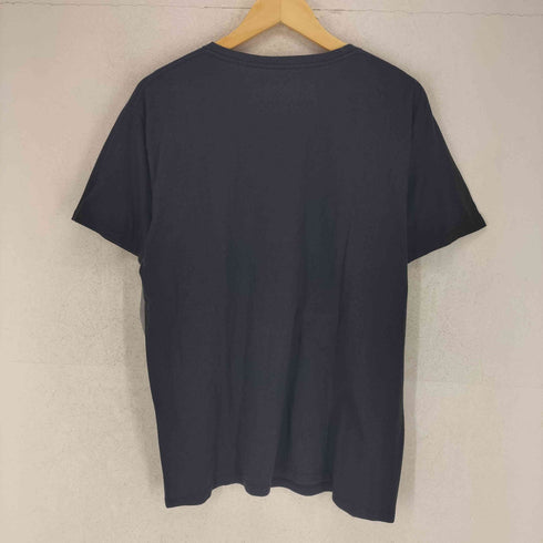 FUUDOBRAIN フロントプリントクルーネックTシャツ メンズ XL